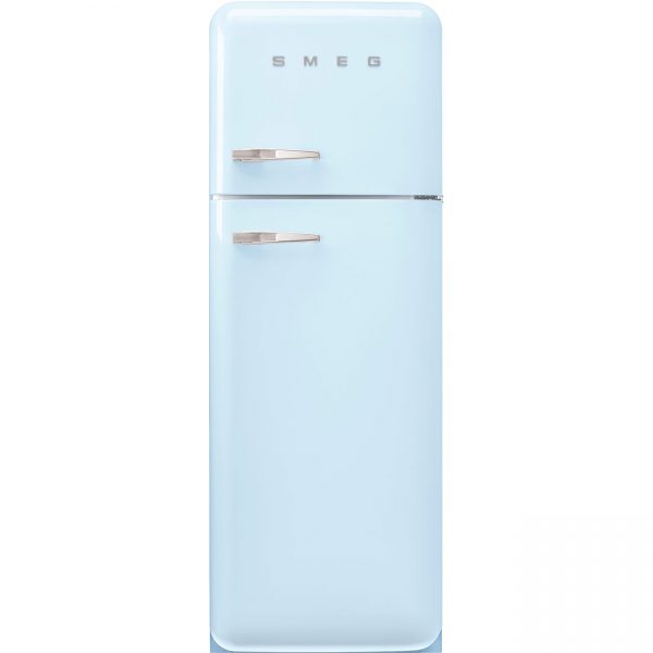 Smeg 50s Style Double Door Refrigerator Pastel Blue