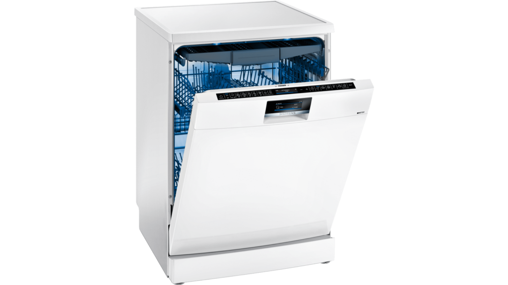 Siemens 60 cm iQ700 Freestanding Dishwasher White SN27ZW03CZ Drommedaris