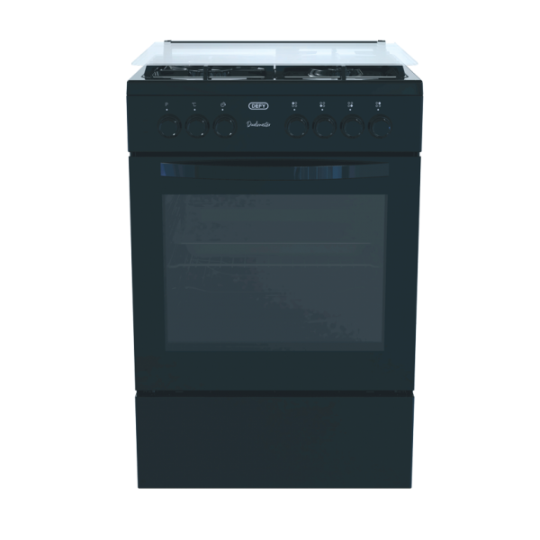 Defy DualMaster 600 Gas Electric Stove Black DGS679 Drommedaris